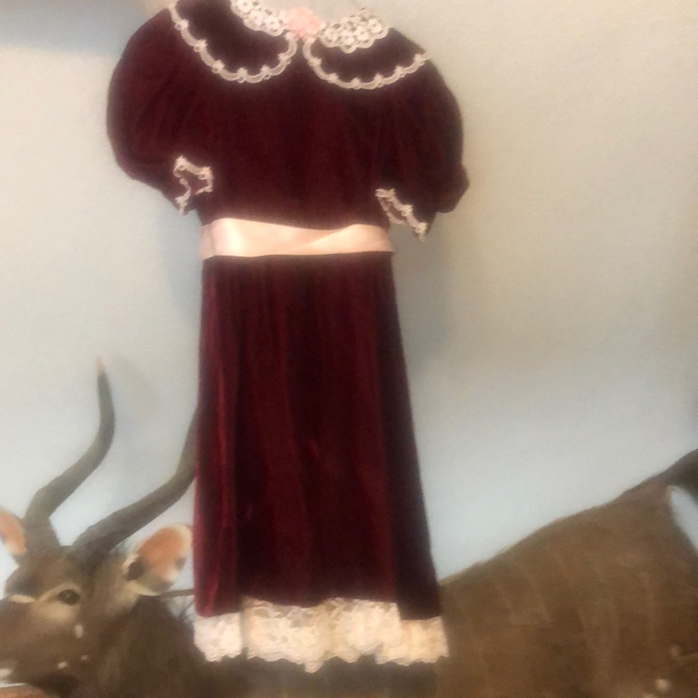 Gunne Sax velvet dress p2366 by Jessica McClintock